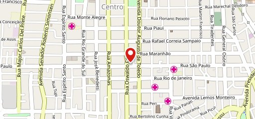 Al Faro Pizzaria no mapa