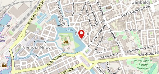 Al Fosso Reale sulla mappa