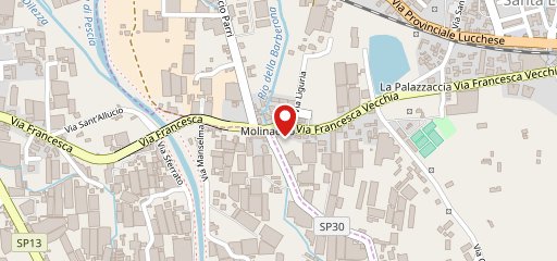 Al Molinaccio di Favilla Alessio sulla mappa