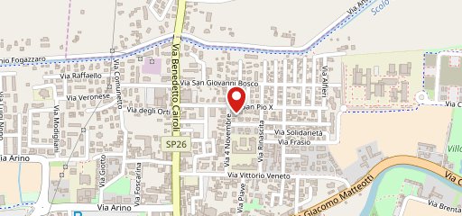 Pizzeria al Peperoncino Dolo sulla mappa