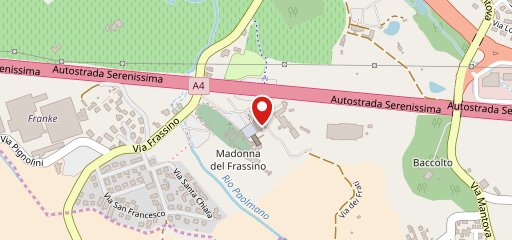 Albergo Locanda Al Santuario - Madonna del Frassino sulla mappa