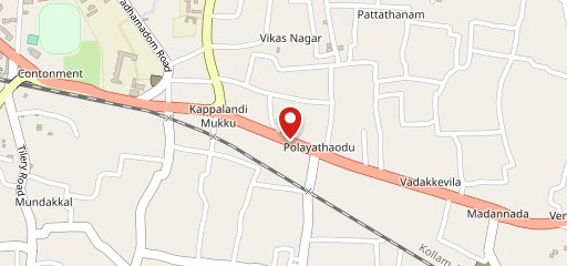 Al Taza - Kollam on map