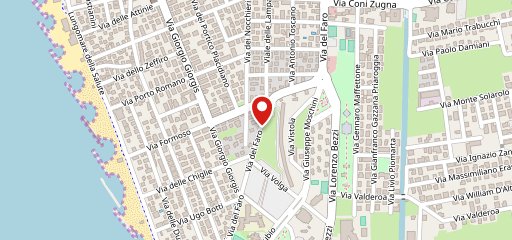 Ristorante Al Vecchio faro sulla mappa