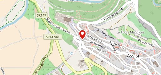 Albergo Ristorante Bar Minerva sulla mappa