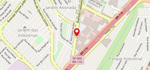 Aldeia do peixe no mapa