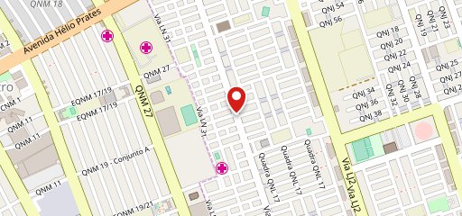 Alexandre Pizzaria no mapa