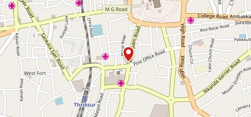 Alibaba & 41 Dishes - Thrissur on map