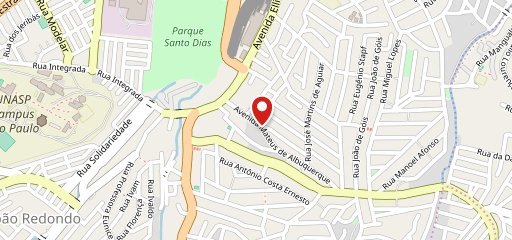 Alibaba Shawarma Lanche no mapa