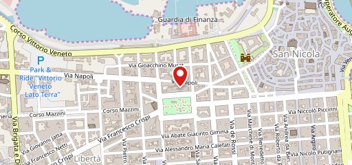 Pizzeria Alla Tortuga forno a legna sulla mappa