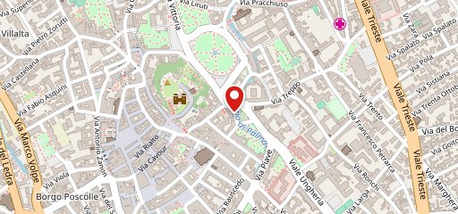 All'Angolo Udine sulla mappa