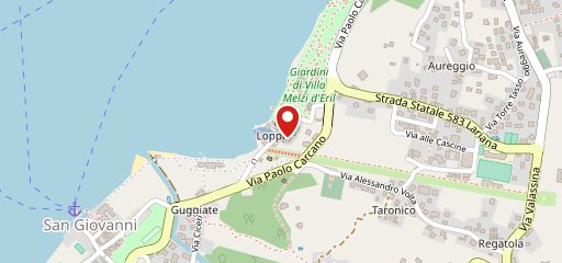 Ristorante Alle Darsene di Loppia sulla mappa