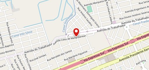 Allyan Sushi & Temakeria Delivery Praia Grande SP no mapa