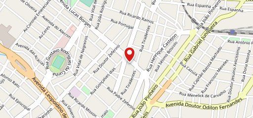 Almirante Armazém no mapa