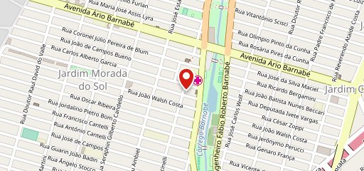 Aloha Food Açaí no mapa