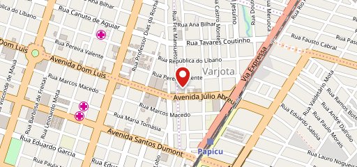 Cici Pizza Varjota no mapa