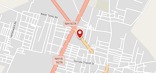 ALPHA CAFE NRT CENTER CHILAKALURIPET on map