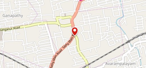 HMA Ambur Star Biriyani on map