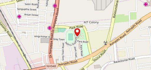 Ambur Star Briyani ( Near Nehru Stadium ) on map
