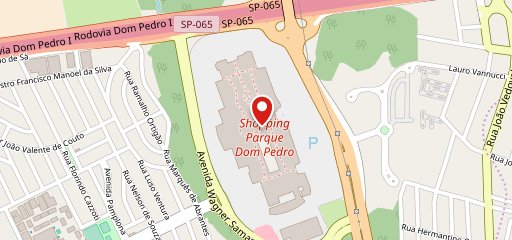 American Cookies - Dom Pedro no mapa