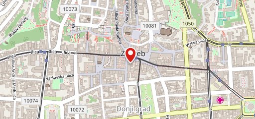 American Steak & Grill House Zagreb Restaurant sulla mappa