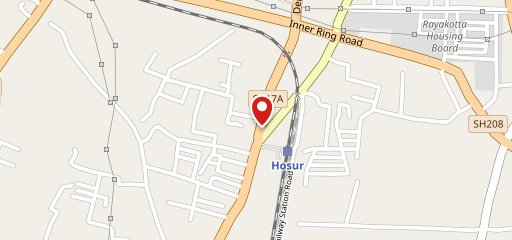 Sri Amman Sweets and Bakery, Opp Railway Station, Hosur on map