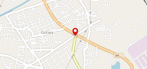 Amritsari Kulcha and restaurant on map