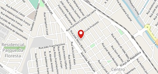 Pizzaria La La Bella Sumaré no mapa