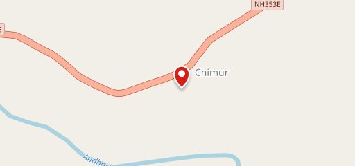 Anand Ashram Hotel Chimur on map