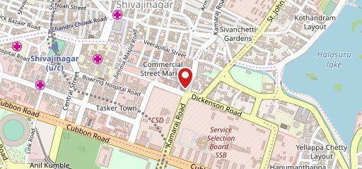 Anand Sweets - Commercial Street on map