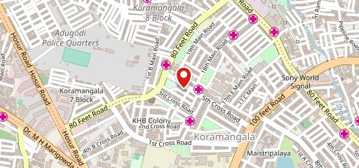 Anand Sweets - Kormangala on map