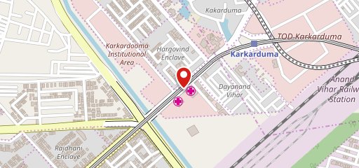 Anardana - East Delhi on map