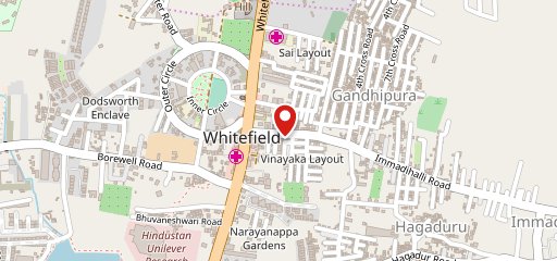 Andhra Gunpowder - Whitefield on map
