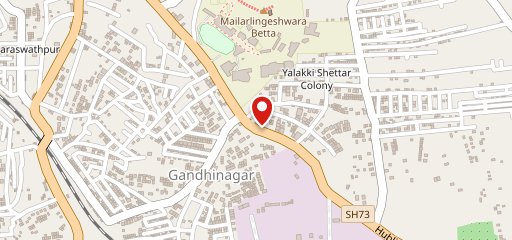 Andhra's kitchen on map