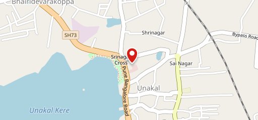 Andhra Ruchulu Hubli on map