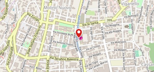 AnemaCore - Seafood & Pizza Ristorante, Viganello sulla mappa