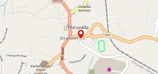 Annam Bakery Thiruvalla on map