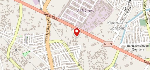 Annapoorna mess on map