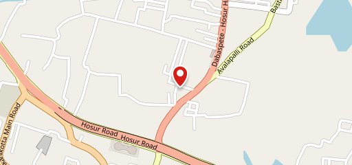 Ansika Chetinad Mess Hosur on map