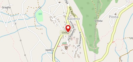 Antica Baceno sulla mappa