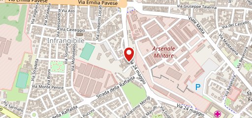 Antica Sosta Dei Cavalli Piacenza sulla mappa