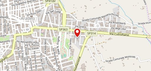 Antonio cucina officina sulla mappa