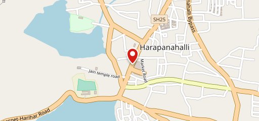 Anupama Saavaji Hotel Harapanahalli on map