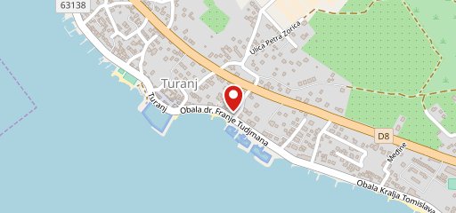 Apartmani Roko Sveti Filip i Jakov sulla mappa