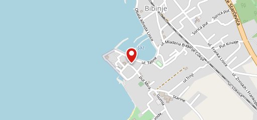 Apartments Bibinje - Domestico di Jaz sulla mappa