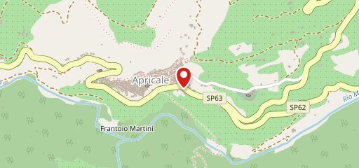 Apricale da Delio sulla mappa