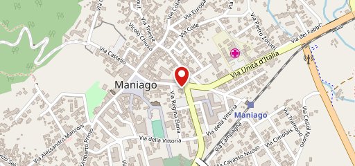 Aquolina Gelateria Maniago sulla mappa