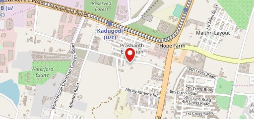 Arabian shawarma on map