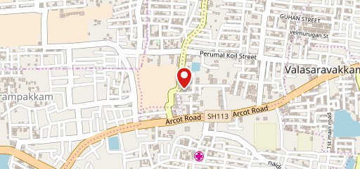 Arcot Biriyani on map