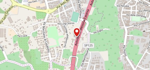 Area Di Servizio sulla mappa