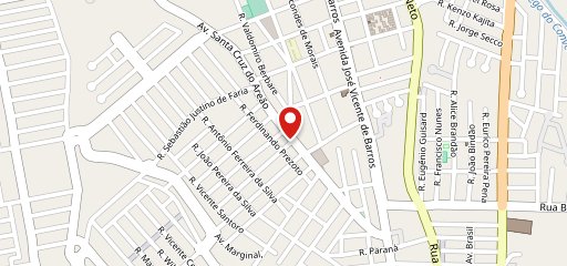 Arena Taubaté "O lanche do cowboy" no mapa